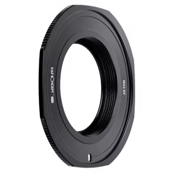 K&F Concept PRO Προσαρμογέας Φακού Canon EOS EF/EF-S σε M42 Σώμα Κάμερας - Μαύρο