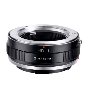 K&F Adapter Φακού Minolta MD/MC σε Κάμερα Leica L-Mount - Μαύρο