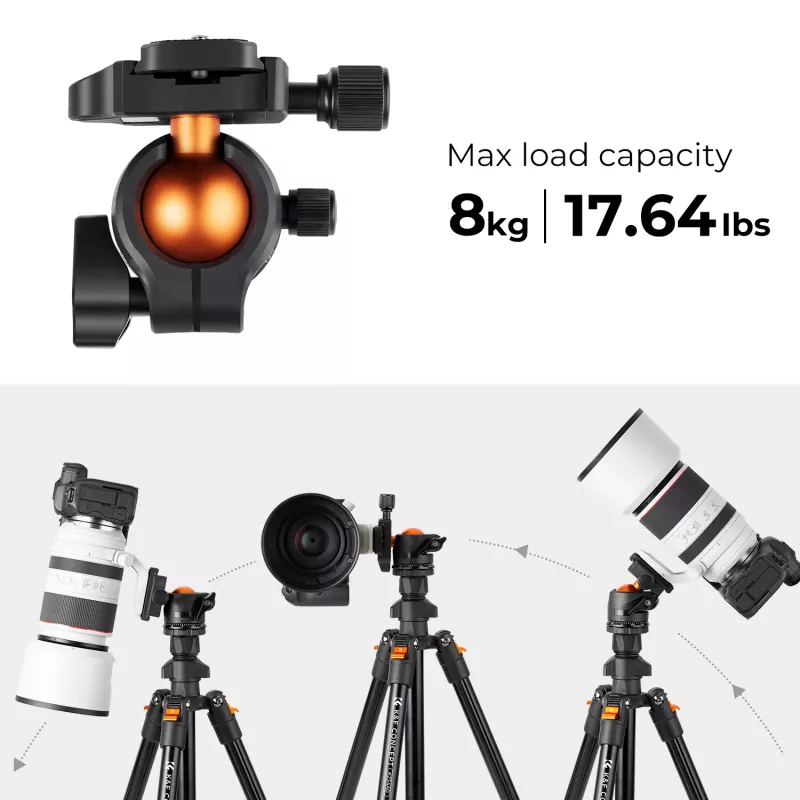K&F Concept K234A0 + BH-28L Τρίποδο