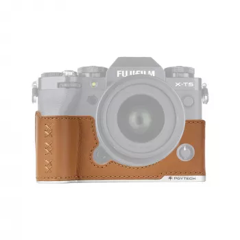 PGYTECH Δερμάτινη Θήκη Κάμερας για Fujifilm X-T5 Καφέ