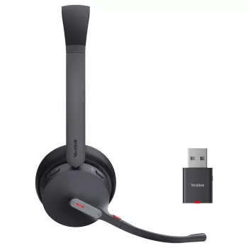 Yealink Headset WH64 Hybrid Dual με σταθμό φόρτισης
