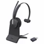 Yealink WH64 Hybrid Mono DECT/Bluetooth headset με σταθμό φόρτισης