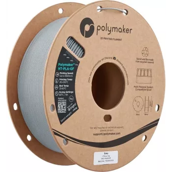 Νήμα εκτυπωτή 3D Polymaker HT-PLA-GF, 1,75 mm, 1 kg, γκρι