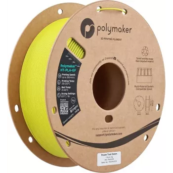 Νήμα εκτυπωτή 3D Polymaker HT-PLA-GF, 1,75 mm, 1 kg, Power Tool Green