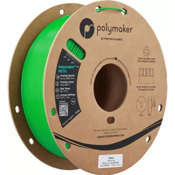 Νήμα εκτυπωτή 3D Polymaker PETG, 1,75 mm, 1 kg, πράσινο (PB05011)