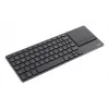 Rapoo E2810M ασύρματο Ultra-Slim πολυμεσικό πληκτρολόγιο με touchpad, QWERTZ, μαύρο