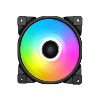 PCCOOLER 120mm Halo FRGB ανεμιστήρας κουτιού - 1000-2000 RPM - 29,1 dBA - 68 CFM
