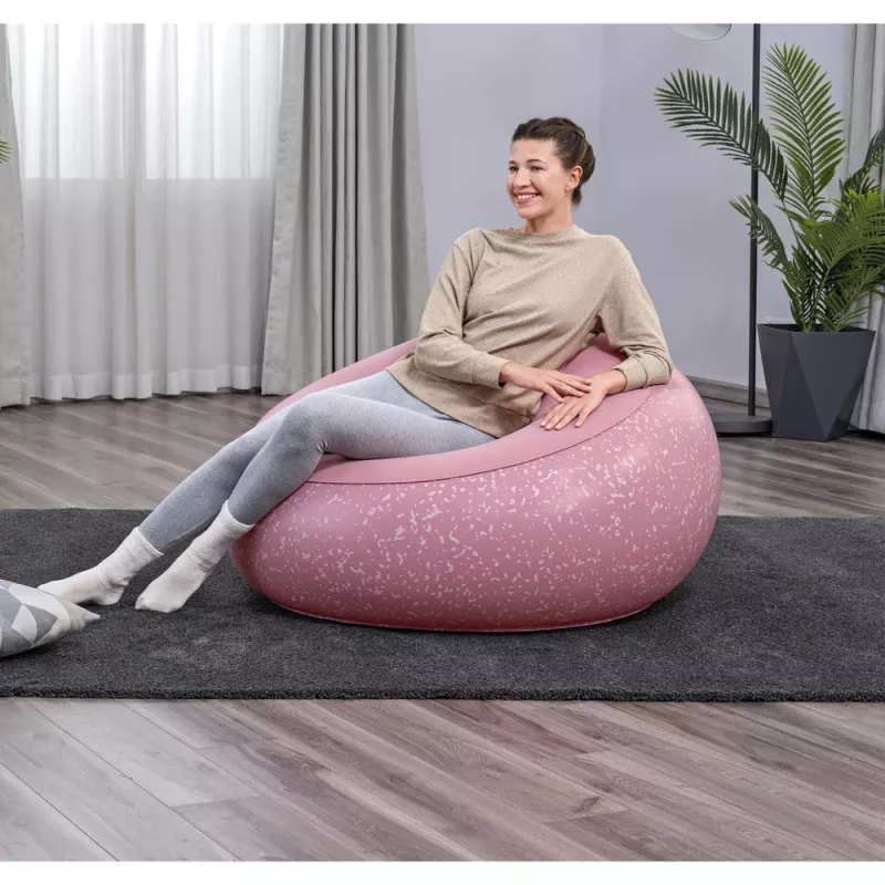 Bestway φουσκωτή πολυθρόνα ροζ Inflate A Chair 32029