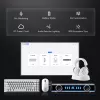 MCHOSE V9 Turbo ασύρματο gaming headset, λευκό