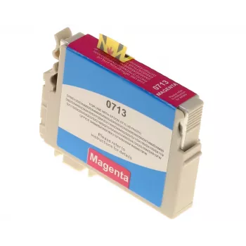 G&G Ninestar Συμβατό δοχείο μελανιού για Epson T0713 (C13T07134012) - Ματζέντα