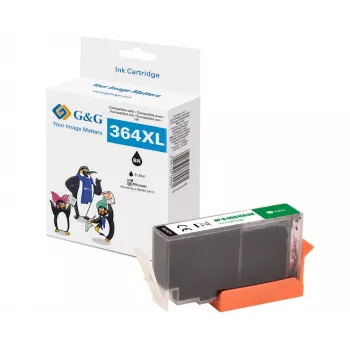 G&G Ninestar XL Συμβατό δοχείο μελανιού για HP 364XL / CB321EE