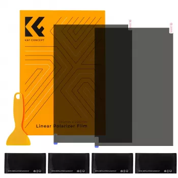 K&F Concept Σετ φύλλων πολωτή 2x 300x200mm (11,8x7,9 inch) με αξεσουάρ KF31.076