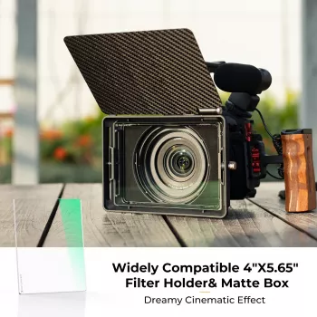 K&F Concept φίλτρο μαύρης ομίχλης 1/4 4x5.65 ίντσες για Mattebox (KF01.2451)