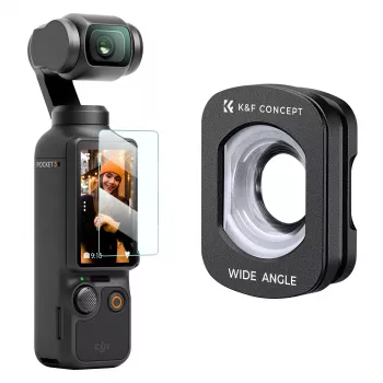 KF 112° Ευρυγώνιος Φακός για DJI Osmo Pocket 3 / 4 - Kf01.2612