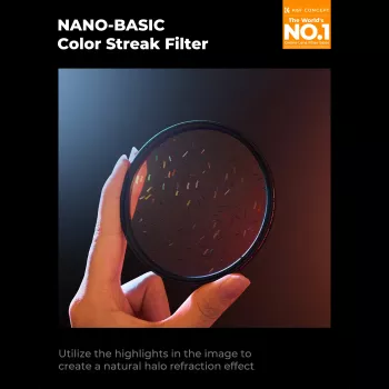 K&F Nano-B MRC 55mm Φίλτρο Starlight Glare Rainbow Flare