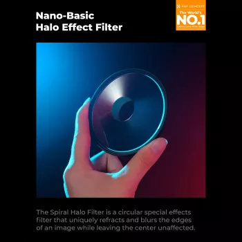 K&F Concept Nano-B Halo Spiral Swirl Blur Φίλτρο Εφέ 77mm