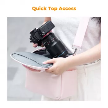 K&F Concept KF13.179V3 Sling Bag για DSLR, mirrorless κάμερες, drone, gimbal - Μπεζ