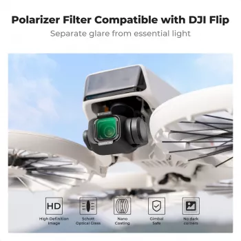 K&F Concept Nano-X 8K Ultra HD κυκλικό πολωτικό φίλτρο για drone DJI Flip (KF01.3080)