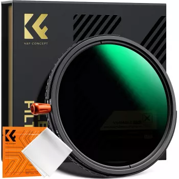 Φίλτρο K&F Concept 82mm 3-in-1 Hybrid Fader ND2-32 + CPL + Black Diffusion 1/4 (KF01.2928V2)