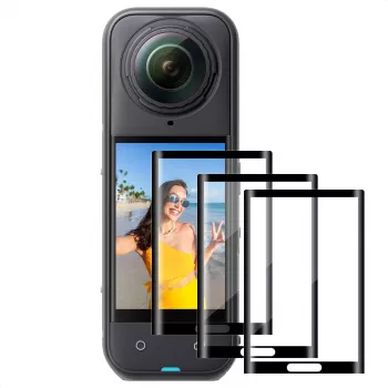 3x Tempered Glass Screen Protector για Insta360 X4 / X5 - KF31.184
