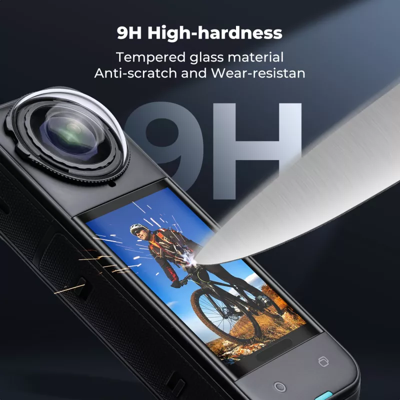 3x Tempered Glass Screen Protector για Insta360 X4 / X5 - KF31.184