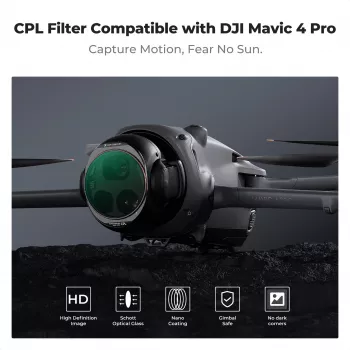 K&F Concept Nano-X 8K HD Φίλτρο CPL για DJI Mavic 4 Pro (KF01.2071V1)