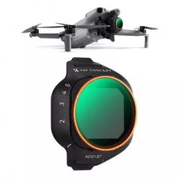 K&F Μεταβλητό Φίλτρο ND ND2-ND32 για DJI Mini 5 Pro Drone, Γυαλί AGC
