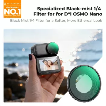 K&F Concept Nano-X Black Diffusion 1/4 Φίλτρο για DJI Osmo Nano με θήκη