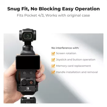 Magnetic Mount Θήκη για DJI Osmo Pocket 3 / 4 & MagSafe iPhone - KF20.0021