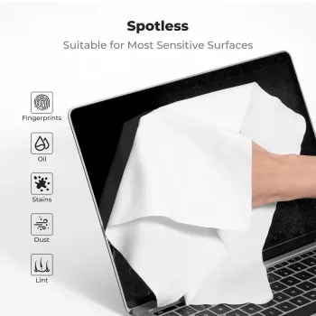 KF Πανάκι Microfiber 30x30cm 200gsm 3 Συσκευασία για Οπτικά, Φακούς Κάμερας, Οθόνες