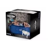 Bestway Flowclear θήκη ποτηριού πισίνας συσκευασία 2 τεμ. γκρι/μπλε