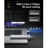 ORICO AXM2-G2 M.2 NVMe USB-C 10Gbps θήκη - γκρι