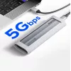 ORICO AXM2S-G2 M.2 NVMe/NGFF USB-C 10Gbps θήκη - γκρι