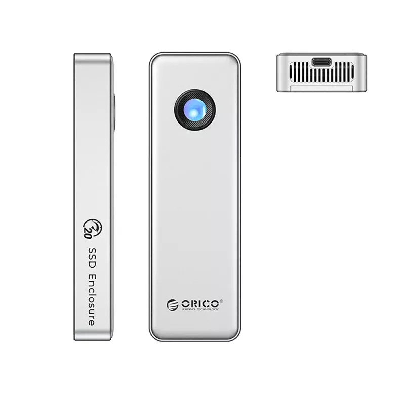 ORICO OUM2-G20 M.2 NVMe USB-C 3.2 20Gb/s θήκη - ασημί