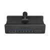 ORICO MH4PU Hub USB 3.0 με σφιγκτήρα 4x USB-A 3.0 - μαύρο