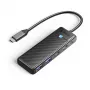 ORICO PAPW2AC-C3 Hub USB-C, 2x USB-A 3.0 + 2x USB-C 3.0, μαύρο