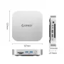 ORICO MiniLink Σταθμός Docking USB-C 9 σε 1 με θήκη M.2 SSD - ασημί