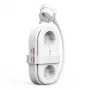 ORICO AP3 65W GaN Πολύπριζο 6 σε 1 με 2 πρίζες AC, 2 θύρες USB-A και 2 θύρες USB-C - λευκό