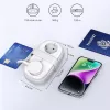 ORICO AP3 65W GaN Πολύπριζο 6 σε 1 με 2 πρίζες AC, 2 θύρες USB-A και 2 θύρες USB-C - λευκό