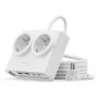 ORICO PDC25 Πολύπριζο 25W 6 σε 1 2x AC + 2x USB-A + 2x USB-C - λευκό