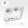 ORICO PDC25 Πολύπριζο 25W 6 σε 1 2x AC + 2x USB-A + 2x USB-C - λευκό