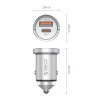 ORICO MiniRing Pro 45W Φορτιστής αυτοκινήτου USB-A + USB-C - ασημί