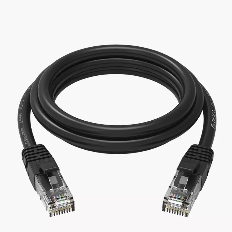 ORICO PUG-C6 Καλώδιο Ethernet Patch CAT6 30m - Μαύρο
