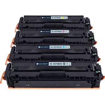 G&G Select XL τόνερ συμβατό με HP 201X / Canon 045H συσκευασία 4 τεμ. (μαύρο, cyan, magenta, κίτρινο)
