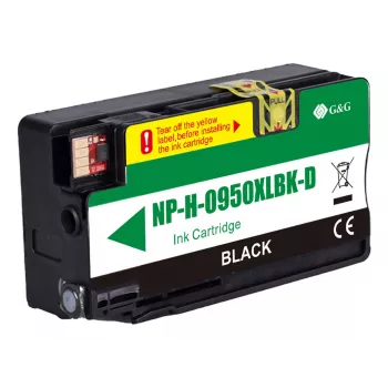 G&G Ninestar συμβατό μελανοδοχείο HP 950XL μαύρο