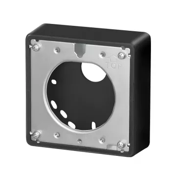 i-PRO WV-QJB500-B κουτί σύνδεσης για κάμερες σειράς S και σειράς U, μαύρο, IP66, IK10