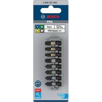 Bosch PRO Impact Σετ μυτών 8 τεμ. (2608521U62)