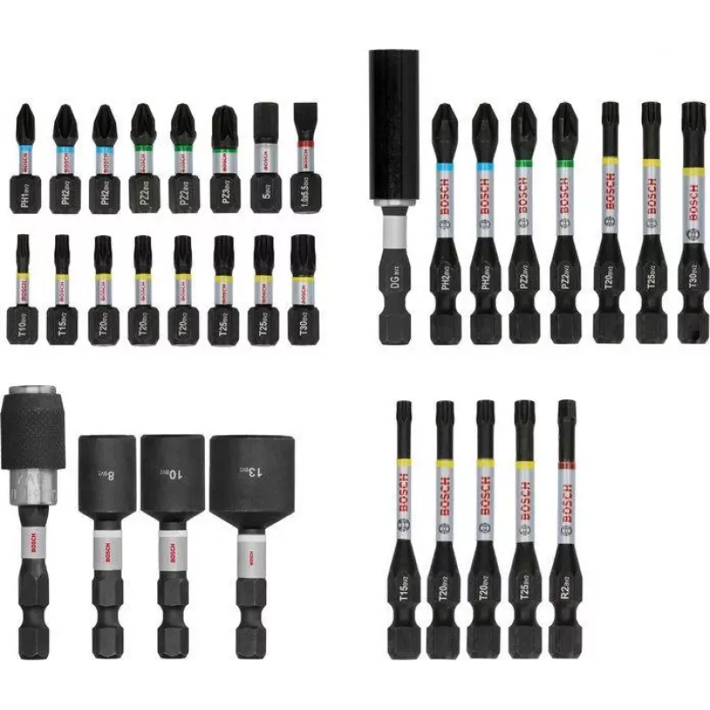 Bosch PRO Impact Σετ μυτών 33 τεμ. (2608521U76)