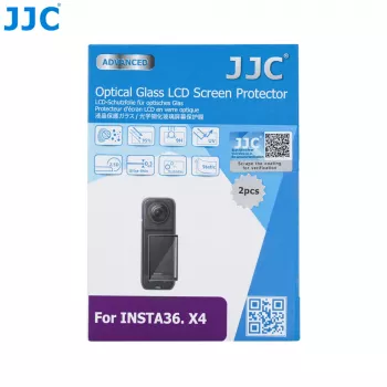 JJC 2x Tempered Glass Screen Protector 9H για Insta360 X4 (GSP-X4K2)