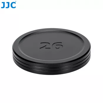 JJC LC-SR26 Μπροστινό καπάκι φακού για Panasonic Lumix S 26mm f/8 (S-R26) - Μαύρο